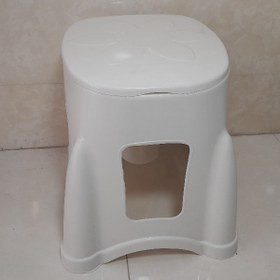 توالت فرنگی پلاستیکی طرح گل(دور باز)